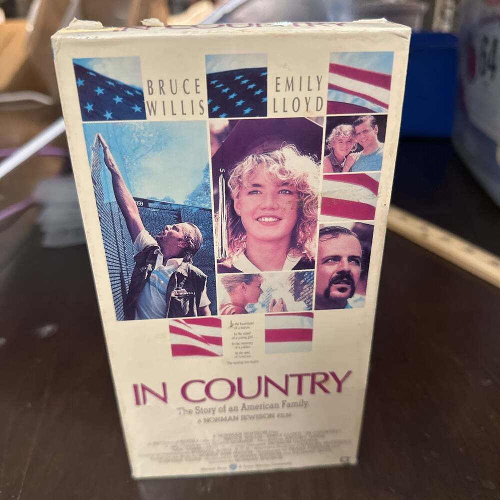 In Country (1989) Laserdisc Movie Bruce Willis Emily Lloyd